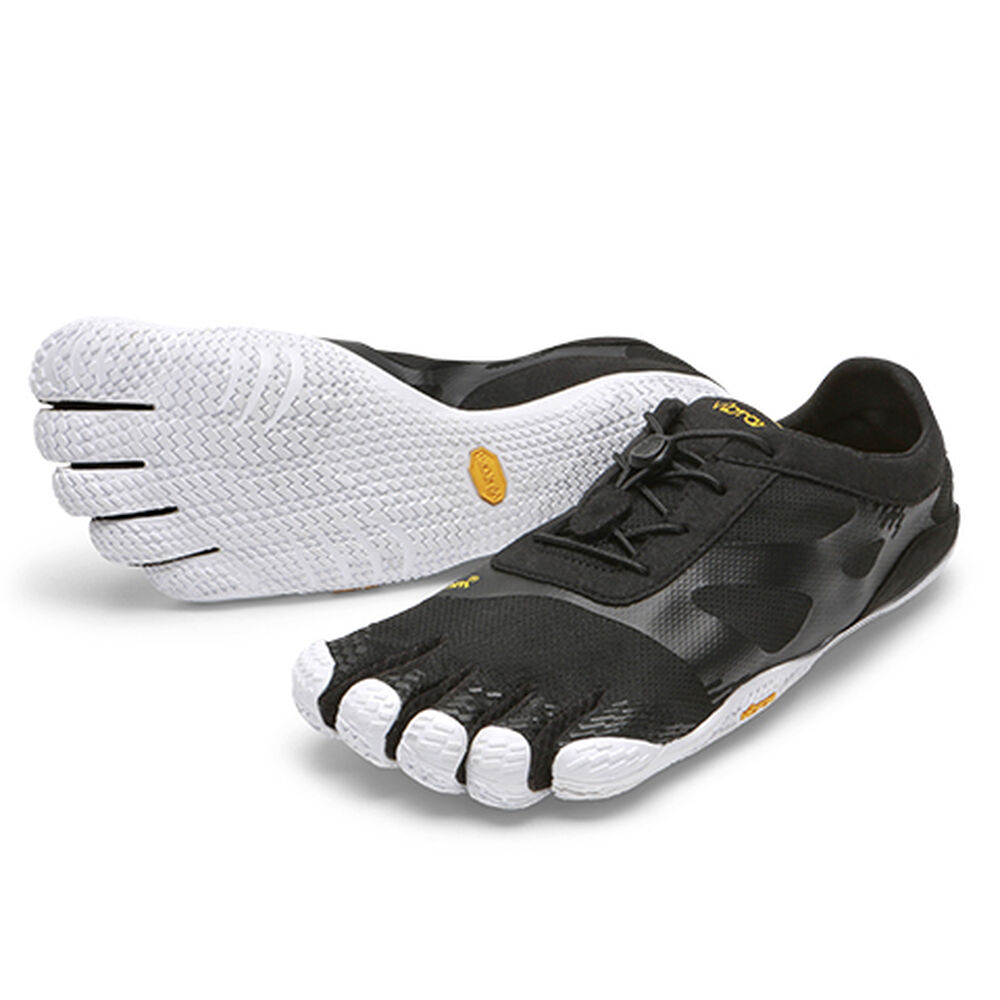 Vibram Fivefingers KSO EVO Mens Training Shoes Black/White Australia (WLH871294)